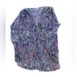 Victoria’s Secret Sheer Boho Kimono Swim Cover Up